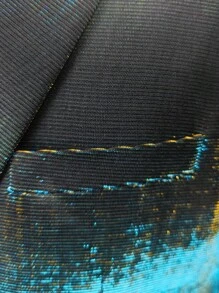 Men's Gradient Color Party Suit Jacket, Two Button Suit Jacket, Suitable For Party Events, Wedding Dinners, And All Seasons - Nhiều màu - Xem 4