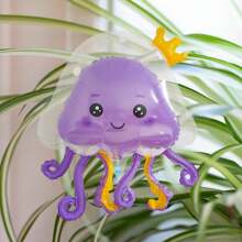 1 pieza Globo con forma de medusa, decoración creativa para fiestas, bodas, ceremonias de graduación y días festivos - Morado - Ver 3