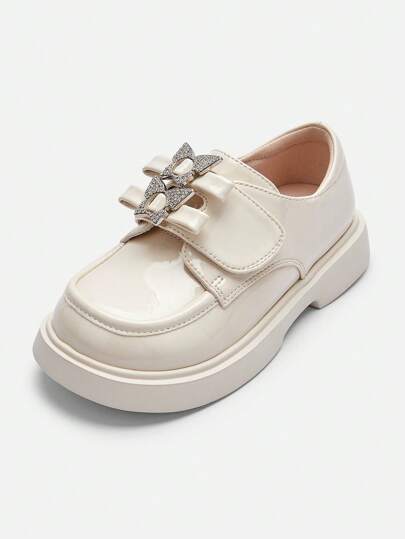 Balabala Girls' Loafers, Sweet And Artistic Spring/Fall Princess Shoes