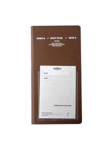 Pianificatore giornaliero, diario 2025, quaderno portatile, lista dei compiti, libro di stampa per autosviluppo, lista dei compiti, forniture scolastiche, ritorno a scuola