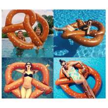Flotteur de piscine gonflable amusant, chaise longue pour jouets aquatiques pour la natation, 150 x 140 cm