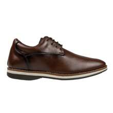 Men's Oxford Shoes Plain Modern Denver Men's Dress Shoes Party Church Graduation Work - Brandy - View 5