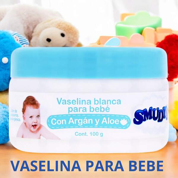 Vaselina Blanca para Bebé-Con Argán y Aloe-100 gr.