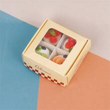 5/6/10/12pcs Realistic Mini Cakes, Pastries, Cake Boxes, 1:12 Dollhouse Accessories, Dollhouse Decor, Miniature Cake Models, Micro Scene Photography Props, Pretend Play Toys, Mini Food Replicas - Multicolor - View 13