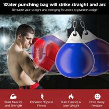 18 Inch Water Punching Bag 50 Kg Water Heavy Bag Filled Gym - Blue - View 3