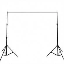 6.5 * 9.8ft Adjustable Backdrop Stand Kit Photo Background Support System With Carrying Bag And 4 Clamps - 6.5 * 9.8ft - View 6