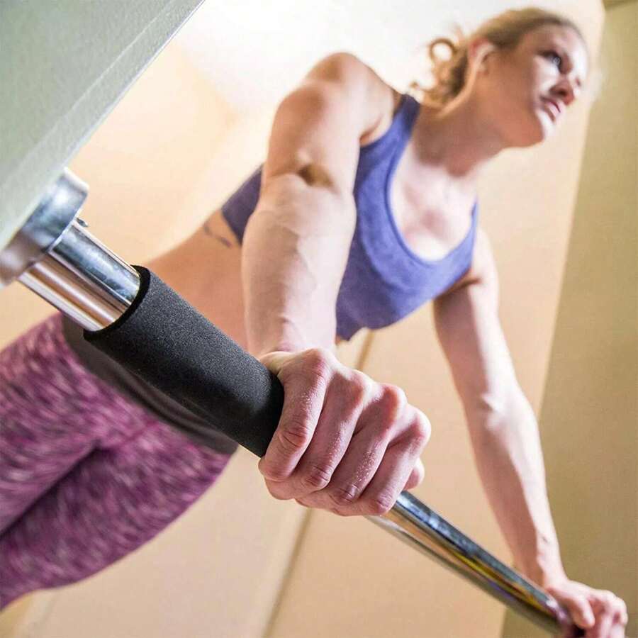 Pull Up Chin Up Bar Doorway Upper Body Abs Gym Fitness Training Strength - Silver - View 1