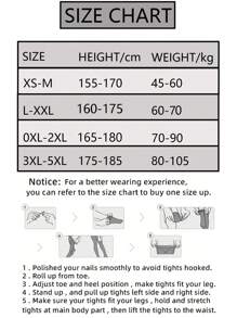 1/2 Pair Plus Size Sheer Pantyhose For Women - White - View 6