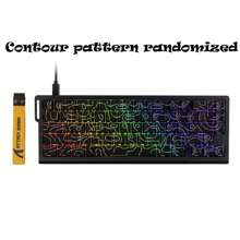 X68 HE Rapid Trigger Mechanical Gaming Keyboard 60% Wired With Adjustable Actuation,Hall Effect Magnetic Switch,8KHz Polling Rate,RGB Backlit,Top Mount,Side Printed Keycap(White Contour)