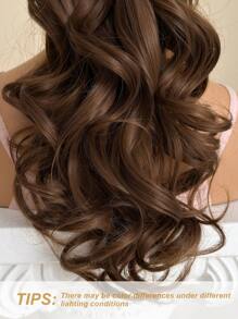 Ombre Color Claw Ponytail Extension Hair 22 Inch Long Natural Wave Heat Resistant Fiber Synthetic Ponytail Hairpiece For Women Daily Used