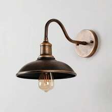 Luces de pared retro para decoración, accesorios de iluminación industrial, lámpara de pared, decoración del hogar, apliques de pared vintage, decoración de lujo para el hogar, lámparas de pared de hierro en negro/óxido/multicolor para dormitorio, mesita de noche, sala de estar, isla de cocina, iluminación interior, habitación de niños