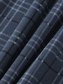 طقم نوم صيفي خفيف الوزن للرجال 2 قطعة، ملابس علوية بأكمام قصيرة وبنطلون ،طقم صيفي تواصلي للرجال مكون من 2 قطعة - رمادي غامق - مشاهدة 9