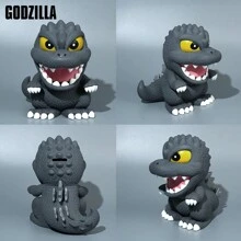 WB 1/2 STUKS Kaiju en Mecha Kaiju Muntbank Koppels Cadeaus Figuur PVC Bank Geldbesparende Doos Verzamelbare Film Randapparatuur Voor Wisselgeld Opslag Valentijnsdag Decoratie Verrassing Officieel Gelicentieerd Veilige Verpakking Beste Cadeaus