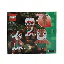 LEGO 40642 Lindo Hombre de Jengibre Niños Y Niñas Rompecabezas Bloques de Construcción Juguete para Niños Regalo