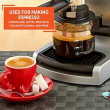 IMUSA USA gau-18199 jarra cafetera de espresso en caja de regalo, transparente - 1 - Ver 7