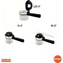 IMUSA USA gau-18199 jarra cafetera de espresso en caja de regalo, transparente - 1 - Ver 9