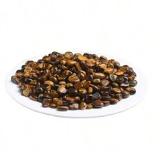 天然鹰眼石、玛瑙水晶砂粒适用于家居 DIY 装饰、消磁、风水水晶、花盆、花瓶填充物和小鱼缸装饰