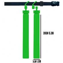 DEFIT حزام علم أمريكي لرياضة كرة القدم، أشرطة بلاستيكية ملونة لجذب أطفال لعبة ألتقاط وتمزيق الأعلام من حول الخصر