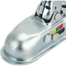 Quick - Fit 50mm Heavy - Duty Trailer Coupling: Tow Hitch For Light Trailers With 800kg Capacity - Silver - View 7