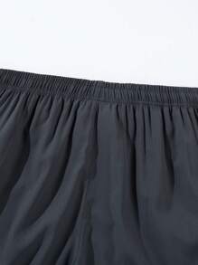 Men's 3-Piece Quick-Drying Sports Shorts With Zipper Pocket And Elastic Waistband For Casual Wear, Beach, Summer Outing, Running And Fitness Exercises, Summer Casual And Comfortable Shorts