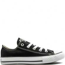Tenis Converse  Negro Chuck Taylor Clásico All Star Ox  Original - Negro - Ver 1