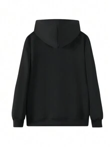 2-Pack Outdoor Exercise Jogging Hooded Pullover, Heavyweight Loose Solid Color Versatile Men's Sweatshirt, Autumn And Winter Holiday Travel Sweatshirt