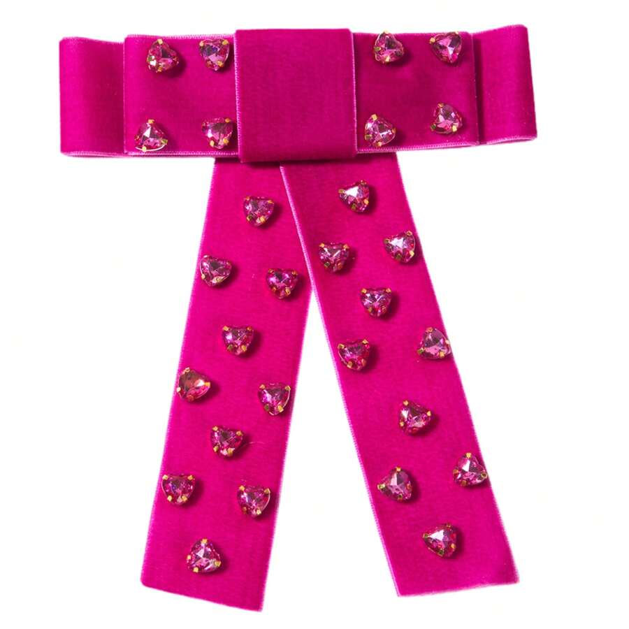 Hair Bands - 玫紅 - 查看 1