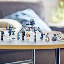 LEGO 75372 Clone Soldiers And Combat Robots Battle Set Building Blocks