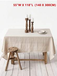 1pc Elegant Beige Crinkled Texture Napkin Suitable For Restaurant, Kitchen, Outdoor Picnic, Decorating Dining Table