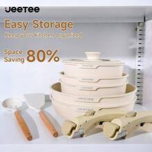 Cookware Sets - 25 pcs Beige - View 3