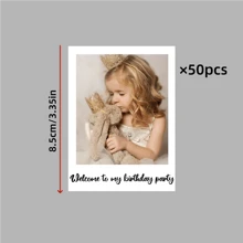 10/20pcs Custom Photo Party Decorative Stickers, Birthday, Customizable Stickers, Create Your Own Text, Personalized Birthday, Customized Cup Stickers Accessories, Essential Party Supplies, Gifts For Family, Friends, Holiday Items, Restaurant & Kitchen Tools, Can Be Stuck On Any Smooth Surface, Waterproof, Scratch-Resistant, No Color Difference - Suitable For Christmas, Birthday, Halloween, Thanksgiving, Ramadan, Valentine's Day, Easter And Various Holidays, Parties,Multi-Functional,Adjustable, Ornamental,Reusable,Exquisite,Adorable,High-Quality,Modern,Colorful,Cute,Comfortable,Stylish,Custom,Personalized,Unique,Ideal Gifts For Him,Ideal Gifts For Her,Boyfriend,Girlfriend,Dad,Mom,Family,Friends,Son,Daughter,Office,Tea Room,School,Home,Home Refresh,Customized Stickers - Multicolor - View 14