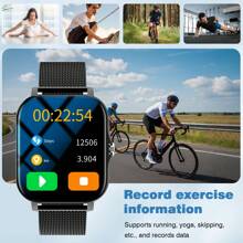 Smart Watch, Wireless Calling /Dial, Multi -Sport Mode,Suitable For Men And Women,Information Reminder,Sports Watches, Suitable For IOS Phones/Android - 彩色 - 查看 10