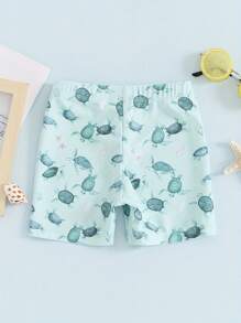 Young Boys Swimwear - Green - View 3