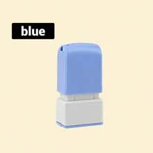 LICVIC 1pc Custom Name Signature Stamp, Name Stamps Personalized, DIY Customized Self Inking Name Stamp, Stamps For Signing Name, Name Stamp For Clothing Waterproof - Style a - View 8