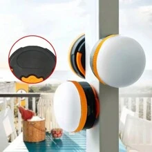 1pc Outdoor Camping Solar Rechargeable LED Bulb Light, Emergency Lamp For Home Use