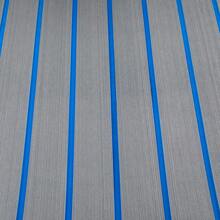 YUNRUX Alfombra para suelo de yate y barco de espuma de teca EVA de 95 "x 35", alfombra para cubierta, alfombra antideslizante autoadhesiva, alfombrilla para suelo de yate y barco de espuma EVA, alfombra para cubierta de teca