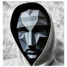 Máscara Juego Del Calamar Líder - Negro - Ver 2