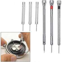 Professional Spring Bar Tool Set, 147 Pcs Multifunctional  Watch Repair Tool Kit, Watch Battery Replacement Tool Kit Remover Watch Case ,Watch Band Link Pin Tool Set With Carrying Case - As Shown - View 9