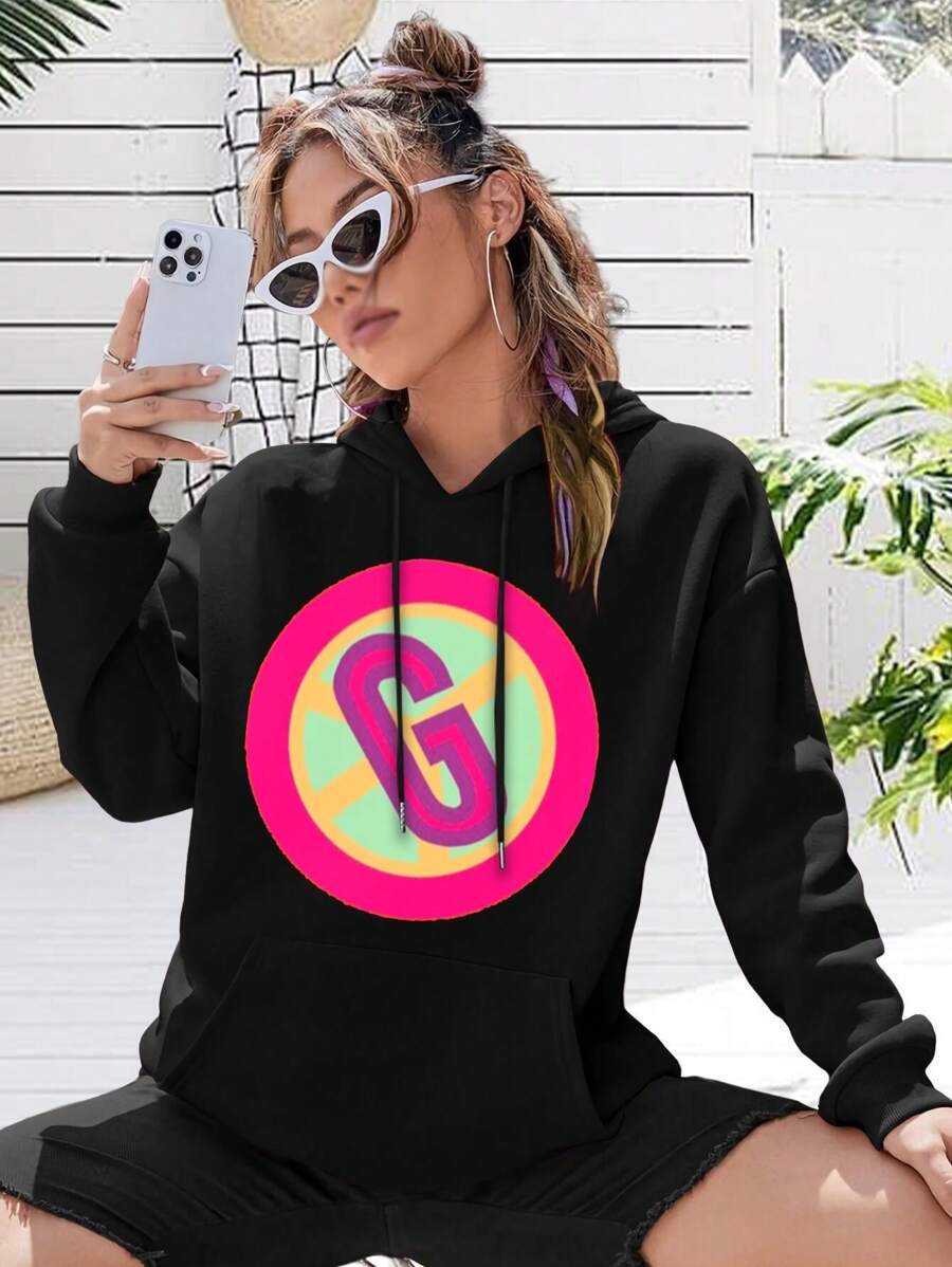 ICarly Groovy Smoothie Ladies' T-Shirt Sweatshirt  Cute Graphic Tees - Black - View 1
