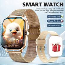 Smart Watch, Wireless Calling /Dial, Multi -Sport Mode,Suitable For Men And Women,Information Reminder,Sports Watches, Suitable For IOS Phones/Android - 彩色 - 查看 3