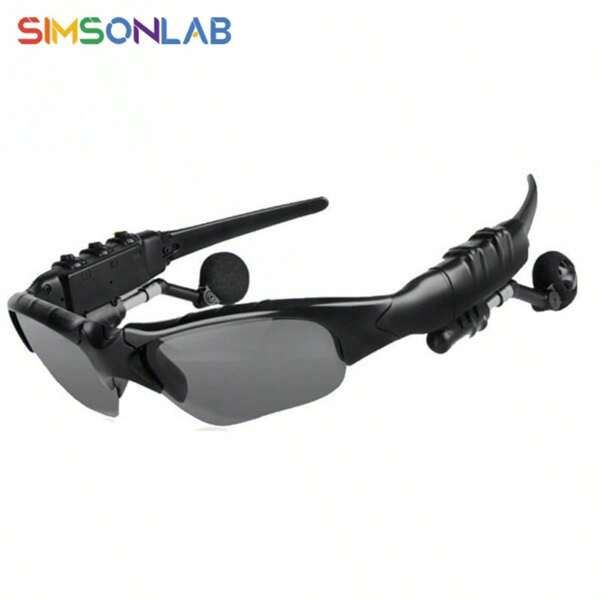 SIMSONLAB نظارات ذكية أنيقة، رحلة مغامرة، إرسال بلوتوث، تشغيل الموسيقى، الرد على الهاتف، عدسة واضحة، إطار خفيف الوزن