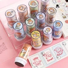 Teacher's Encouragement Stamps, For Office Grading Homework, Office Supplies, Used For Grading English Homework - Red Blot - View 2