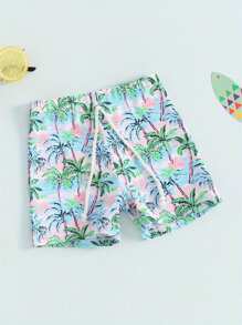 Young Boys Swimwear - 粉色 - 查看 5