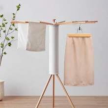 Wooden Pants Skirt Hangers, Smooth Finish Solid Wood Non Slip Jeans Slack Clamp Hangers Hair Extension Hangers(20Pcs Natural)…