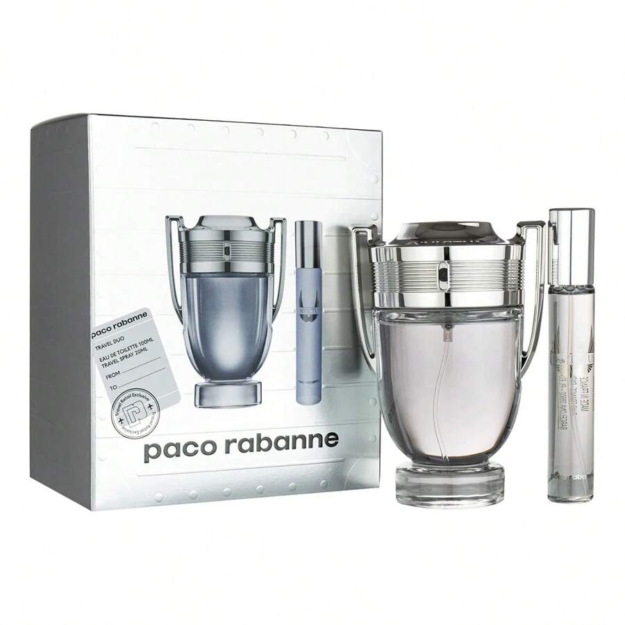 Paco Rabanne Invictus Eau De Toilette Set 100ml +Mini 10ml - Free Delivery In 1-3 Days - Multicolor - View 1