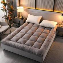 Hotel Quality Mattress Topper 10cm Deep Thick Single Double King Super All Sizes - Grey - View 9