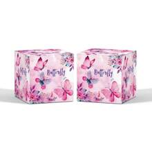 6/12/18pcs Butterfly Themed Decorative Paper Boxes, Suitable For Festivals, Candy, Snacks, Gift Packaging, Party Supplies, Small Gift Boxes, Simple, Bow, Jewelry Boxes, Holiday Gifts, Home Decor, Office Decor, Suitable For Various Holiday Parties, Gifts For Teachers, Classmates, Friends, Girlfriends, Small Gifts