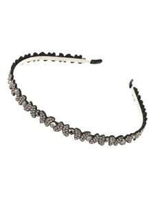 1个镶钻蝴蝶发箍，适合日常佩戴 - 彩色 - 查看 3