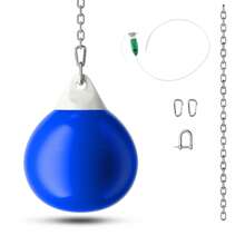 18 Inch Water Punching Bag 50 Kg Water Heavy Bag Filled Gym - Blue - View 2