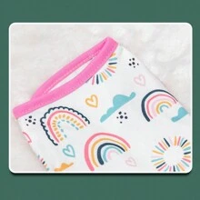 1pc Pet Dress, New Arrival Summer Pet Skirt, Dog Dress, Small Dog Princess Dress - Pink - View 3